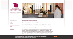 Desktop Screenshot of kardiologie-ab.de